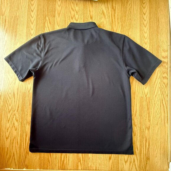 Grand Slam Golf Mens Black Polo Shirt XXL Short Sleeve Performance Textured - Picture 7 of 7